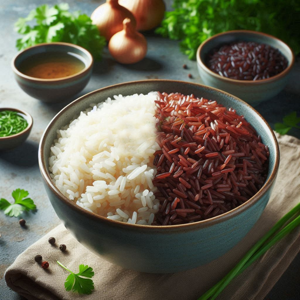 Những thói quen ăn uống tốt cho sức khỏe Các chuyên gia khuyên bạn nên ăn cả gạo lứt.